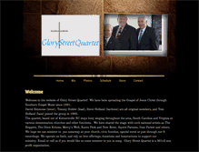 Tablet Screenshot of glorystreet.com